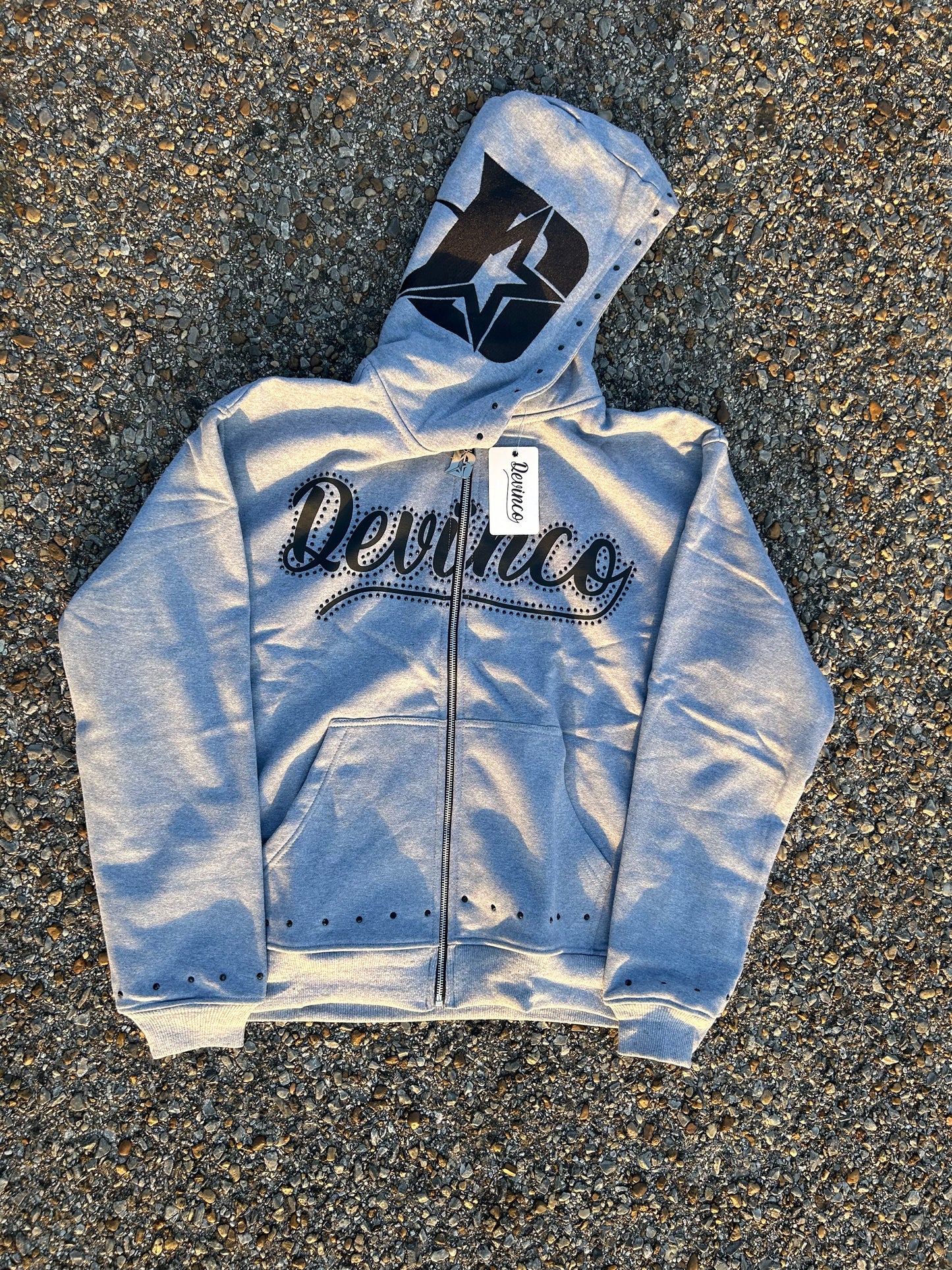 Devinco Rhinestone Hoodies