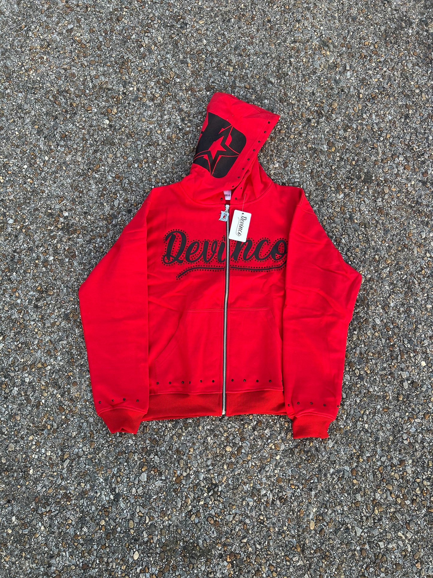 Devinco Rhinestone Hoodies