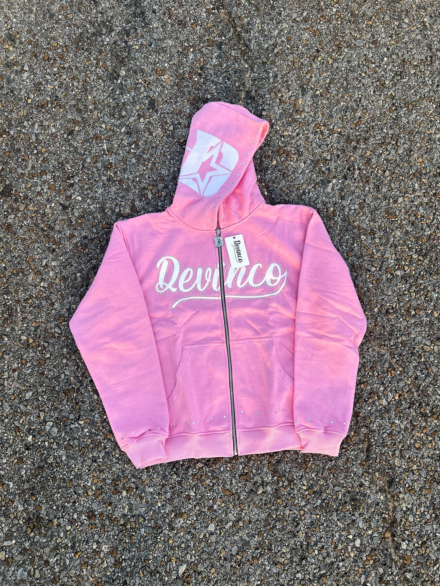 Devinco Rhinestone Hoodies