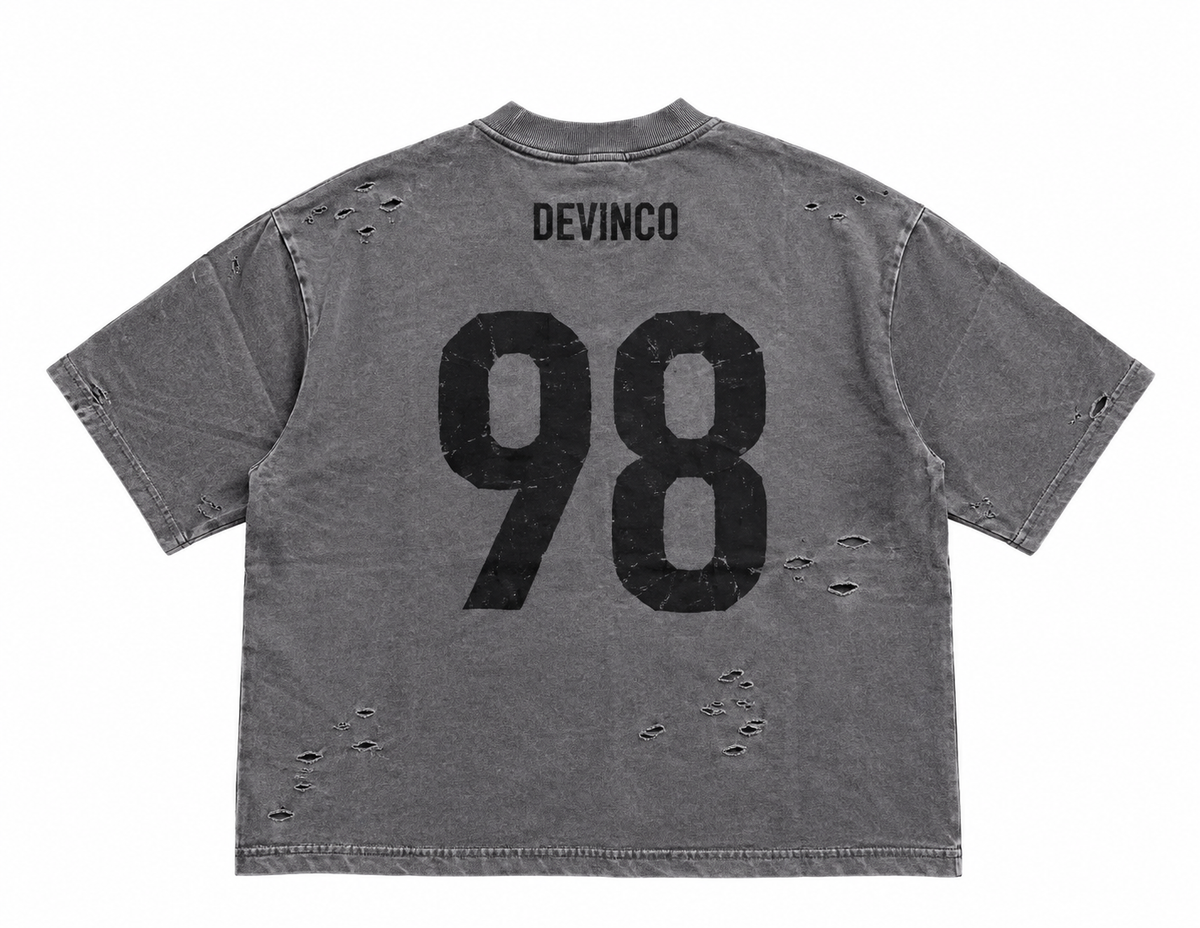 Vinco distressed Tee