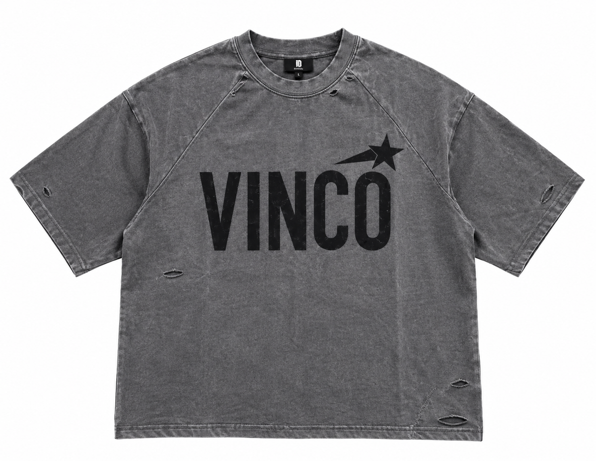 Vinco distressed Tee